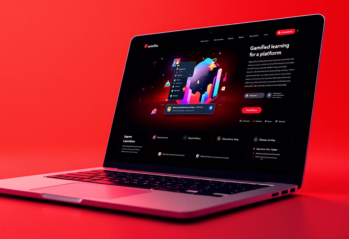 [digital project] image of gamified learning platform